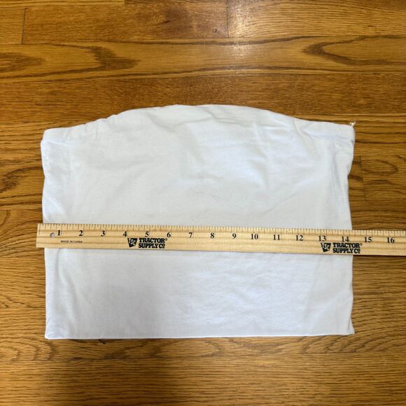 Active Basic White Tube Top Large - Picture 3 of 4